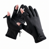 Letter Zip Flap – Black