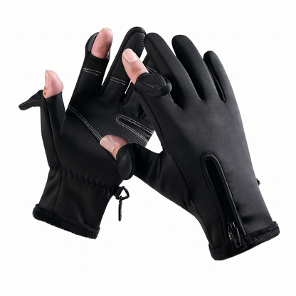 Winter Flip-Top Touchscreen Gloves – Warm, Windproof & Water-Resistant
