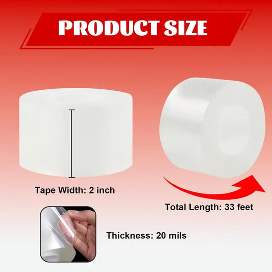 Clear Window Sealing Tape – Waterproof, Draftproof & Easy to Remove