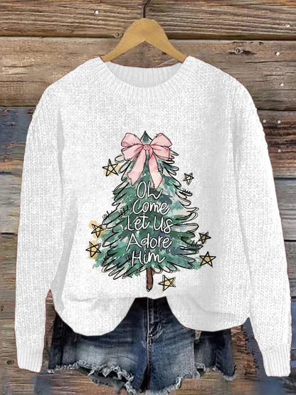 Women's Christmas Knitted Sweater