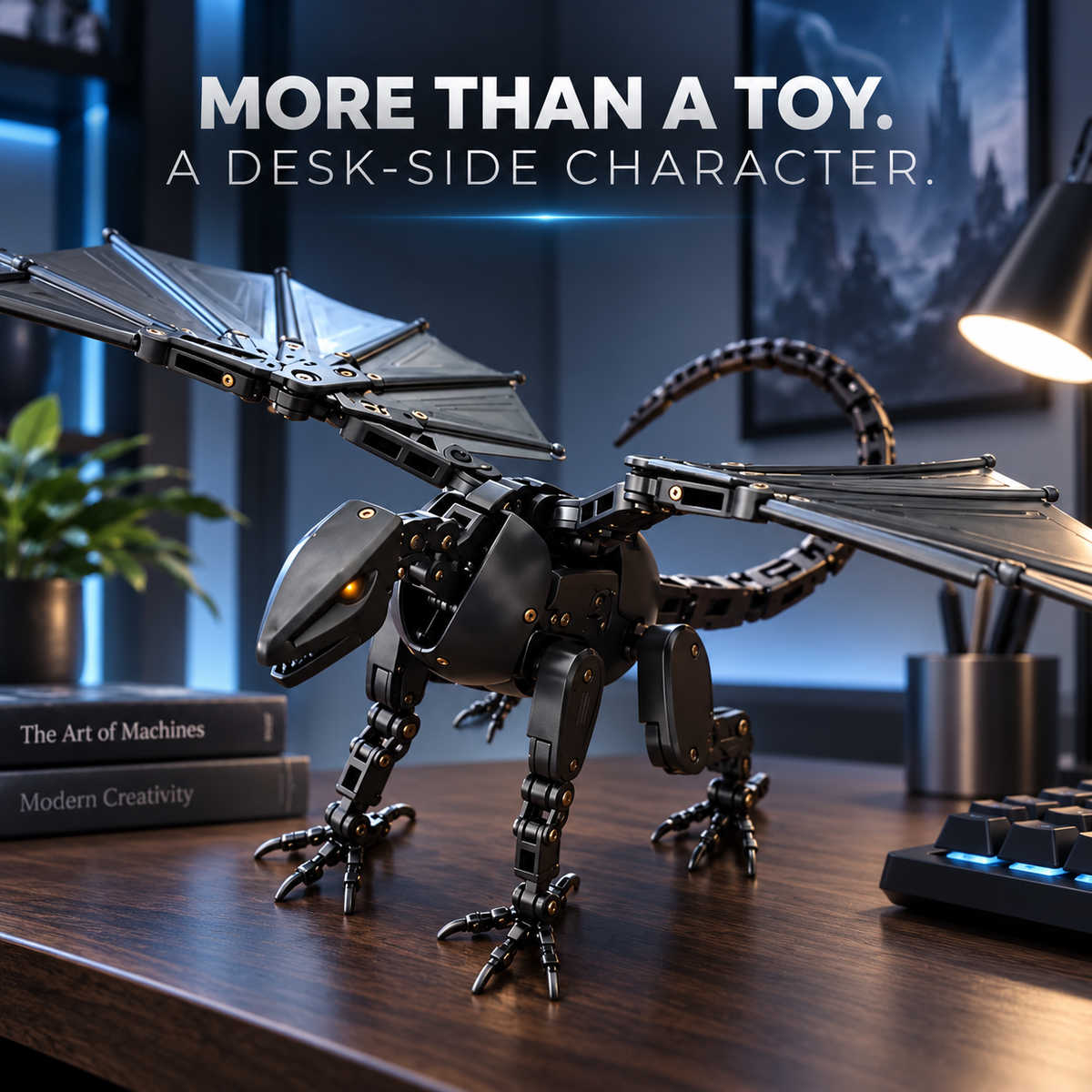 Dragon – Black – product view 8