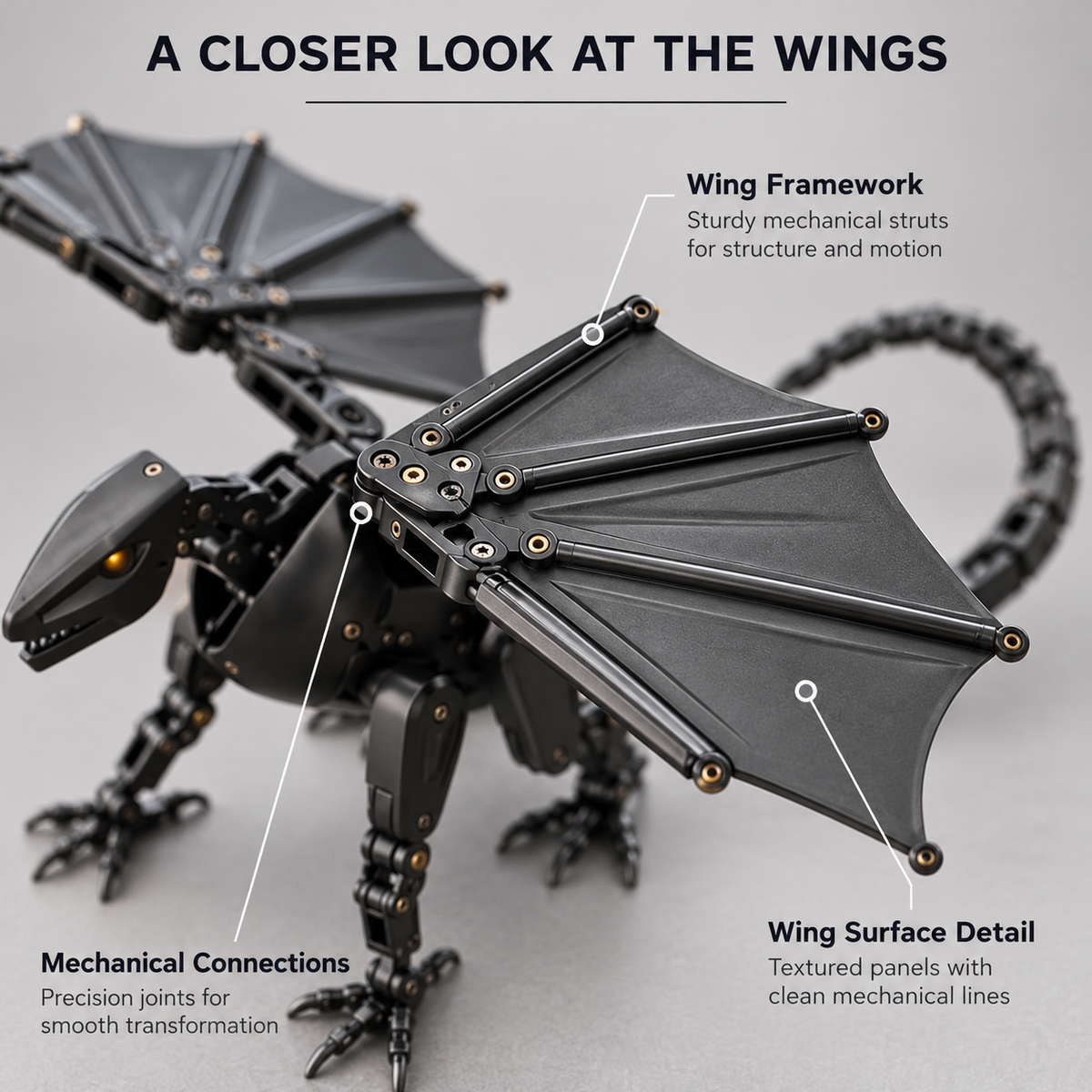 Dragon – Black – product view 7