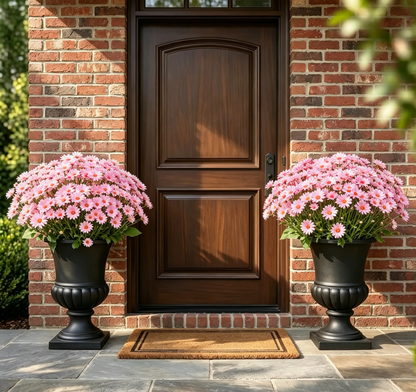 🔥 52% OFF Today Only 🔥 - Artificial Outdoor Mums Flowers - UV resistant, Waterproof, Windproof🌼