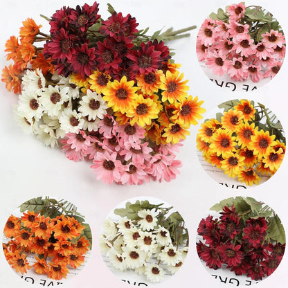 🔥 52% OFF Today Only 🔥 - Artificial Outdoor Mums Flowers - UV resistant, Waterproof, Windproof🌼