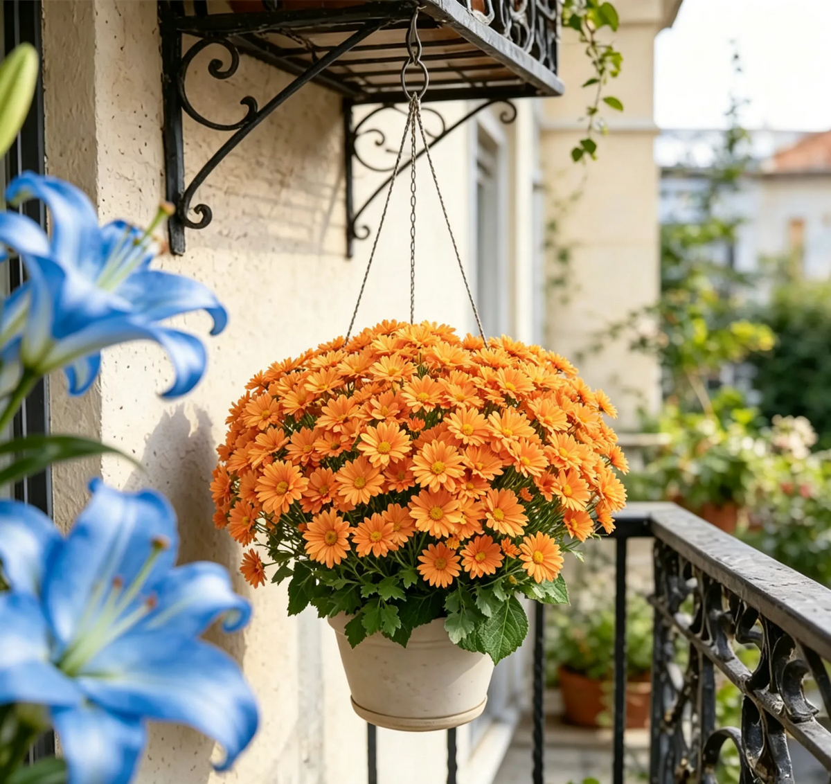 🔥 52% OFF Today Only 🔥 - Artificial Outdoor Mums Flowers - UV resistant, Waterproof, Windproof🌼